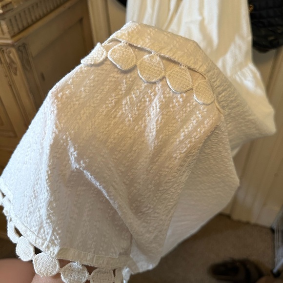 Anthropologie White Halter Dress size XL like new - Picture 3 of 8